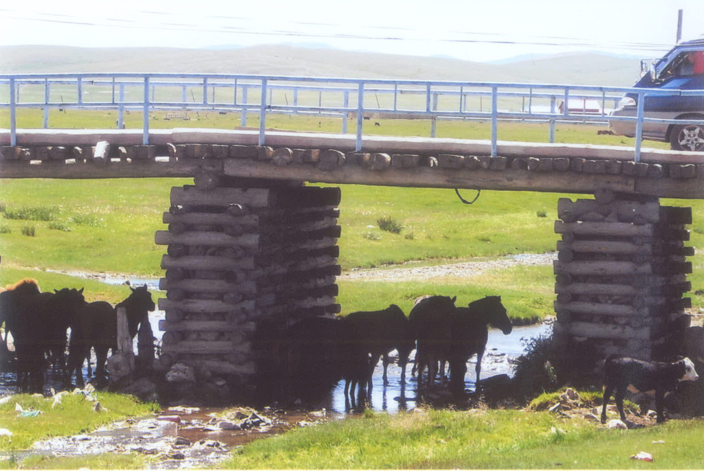 a JENGA bridge